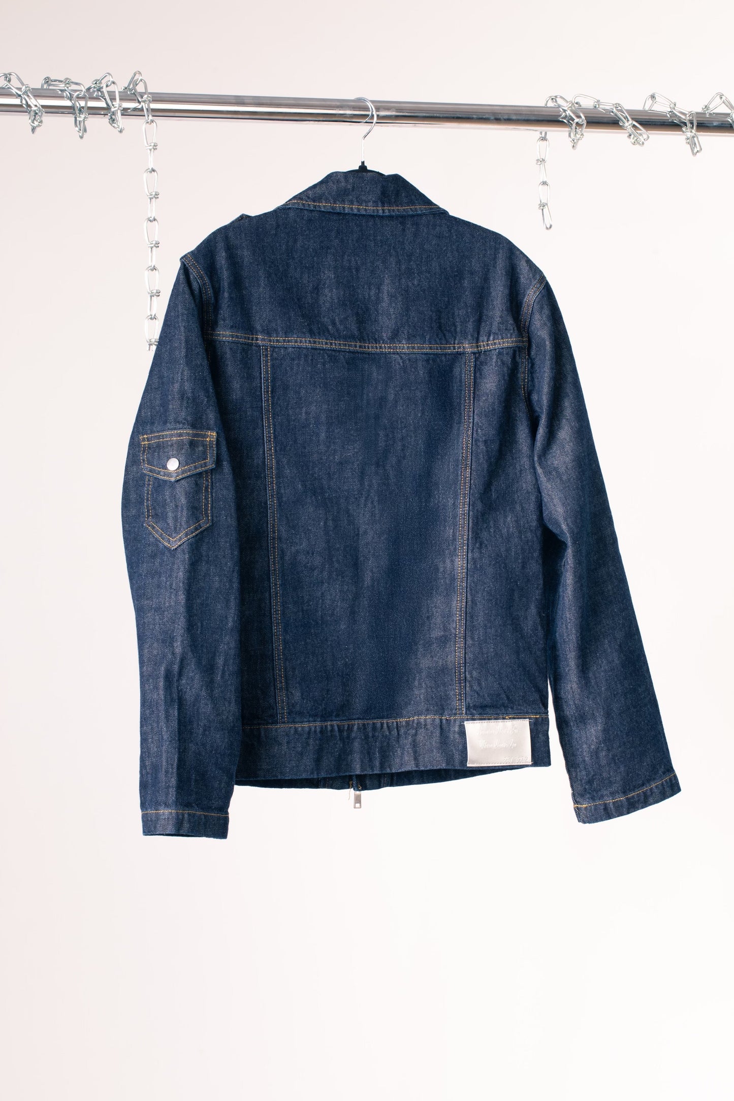 2DIFF Raw Denim Rebirth Jacket Back