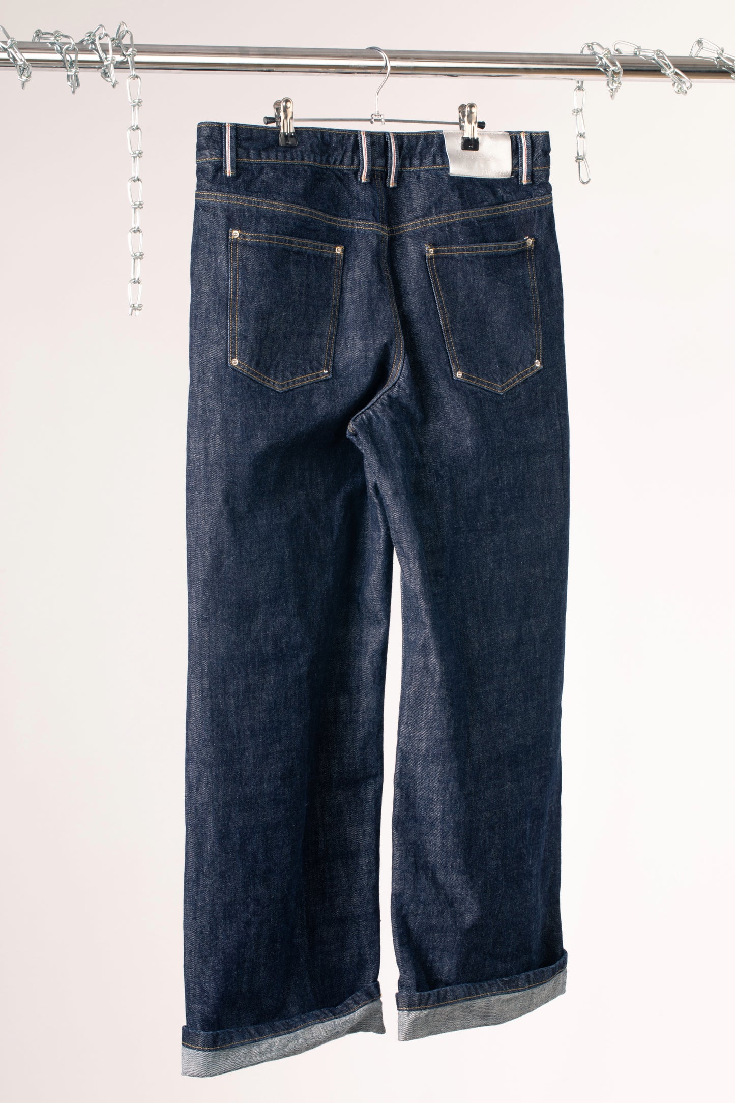 2DIFF Raw Denim Rebirth Pants Back