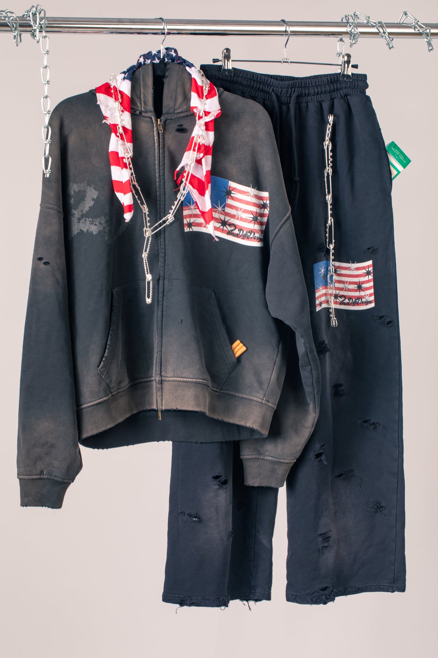 2DIFF Rebirth Sweatpants Details