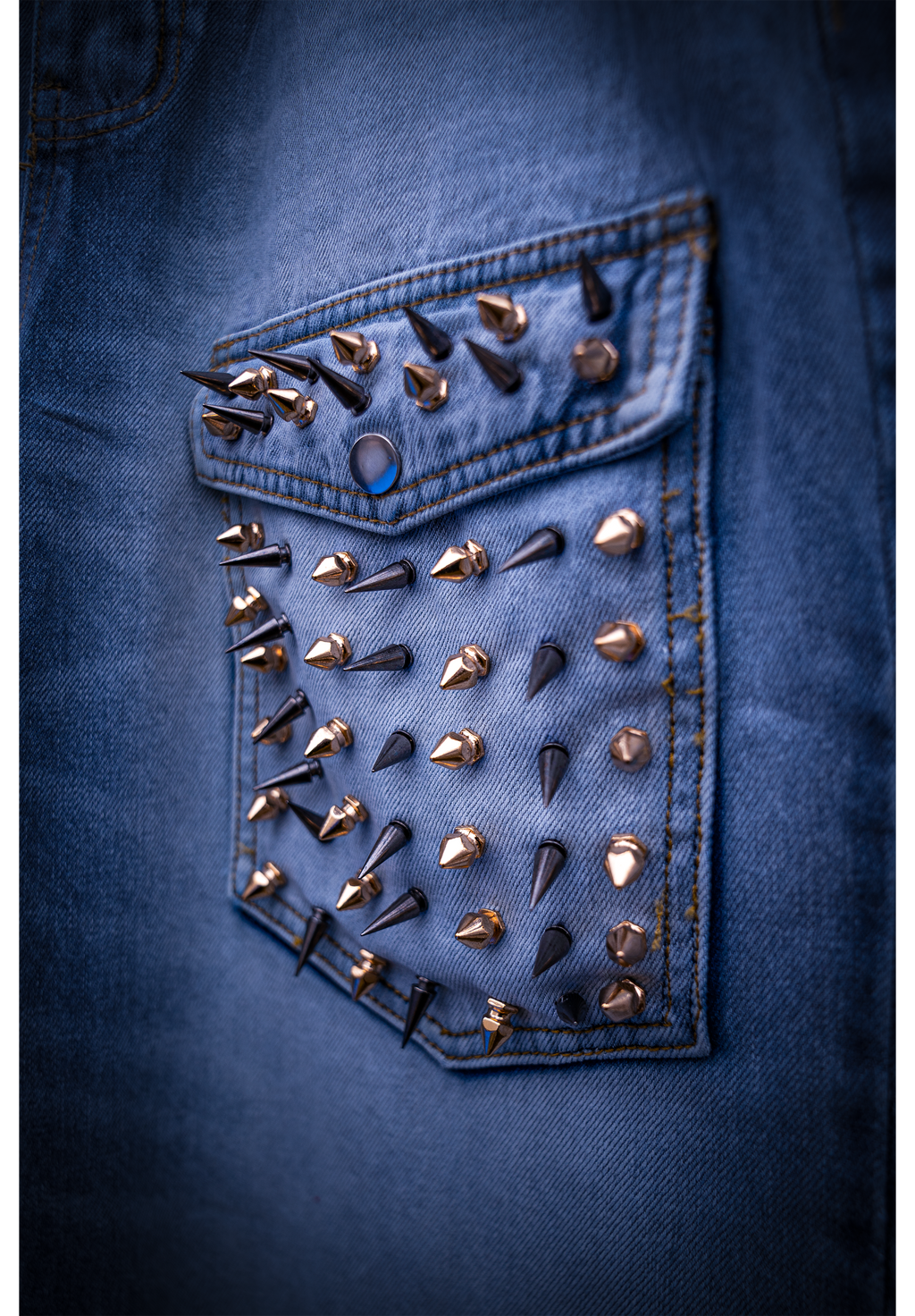 2DIFF Wax Void Denim Front Pocket