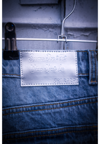 2DIFF Wax Void Denim Leather Patch