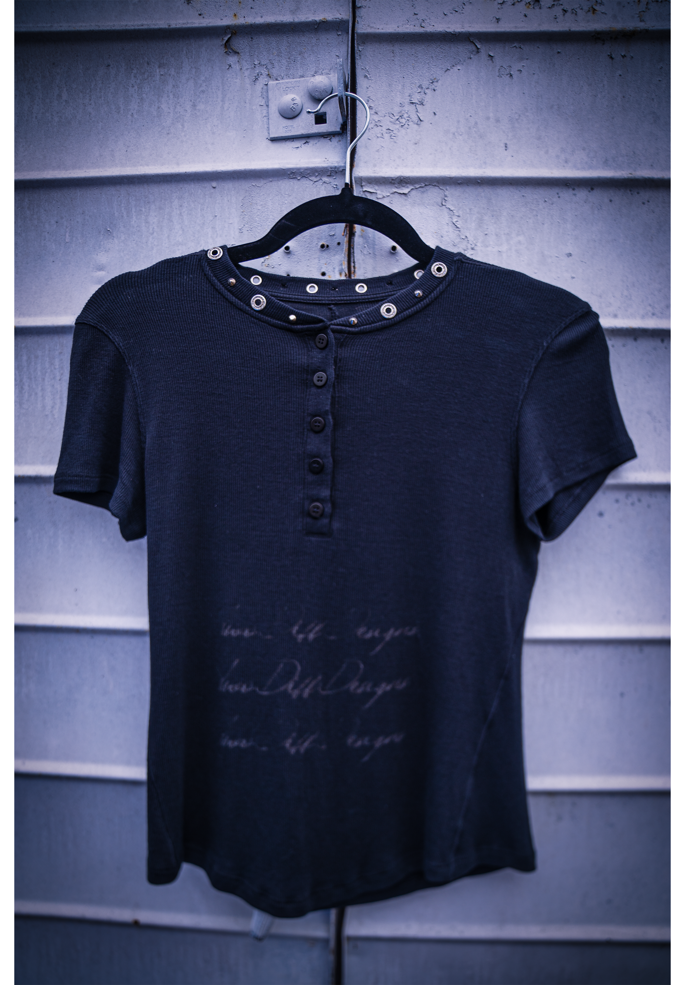 2DIFF Muse Henley Shirt Front