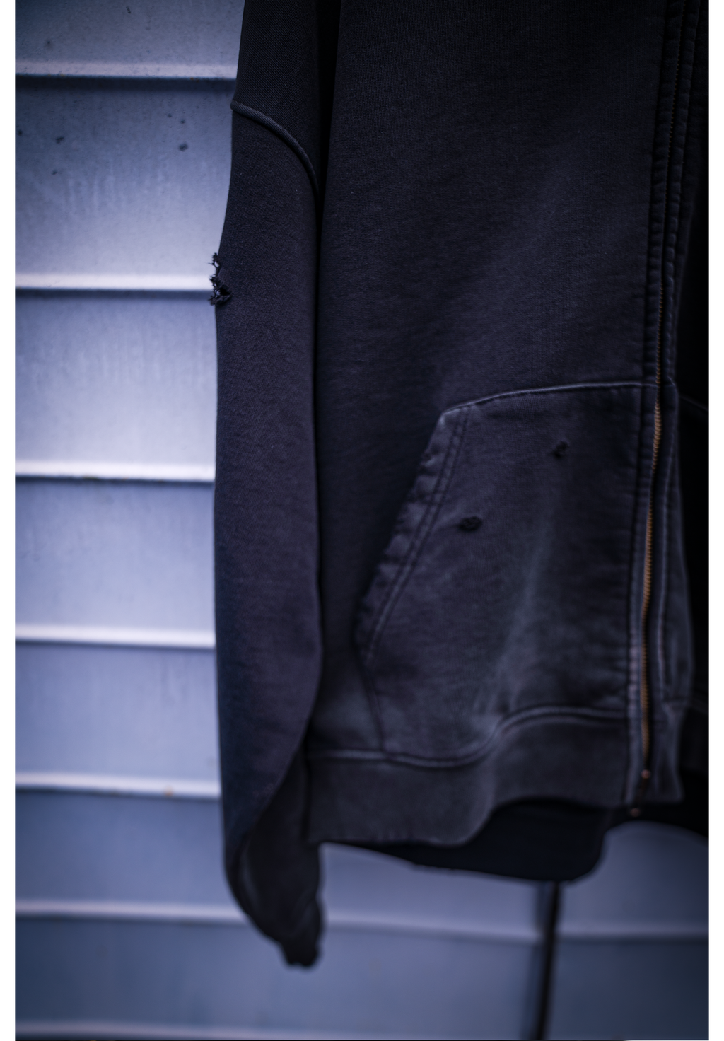 2DIFF Neglected Zip Up Jacket Sleeve